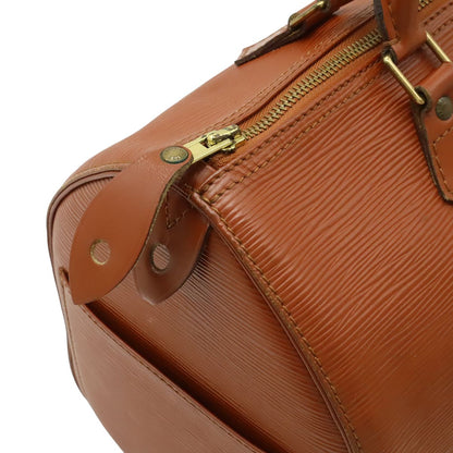 Louis Vuitton Epi Speedy 30 Mini Boston Bag Leather Kenya Brown Gold — view 5