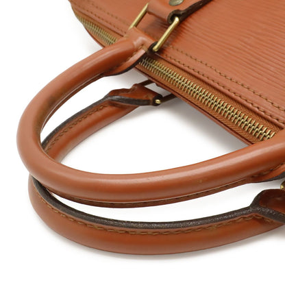 Louis Vuitton Epi Speedy 30 Mini Boston Bag Leather Kenya Brown Gold — view 4
