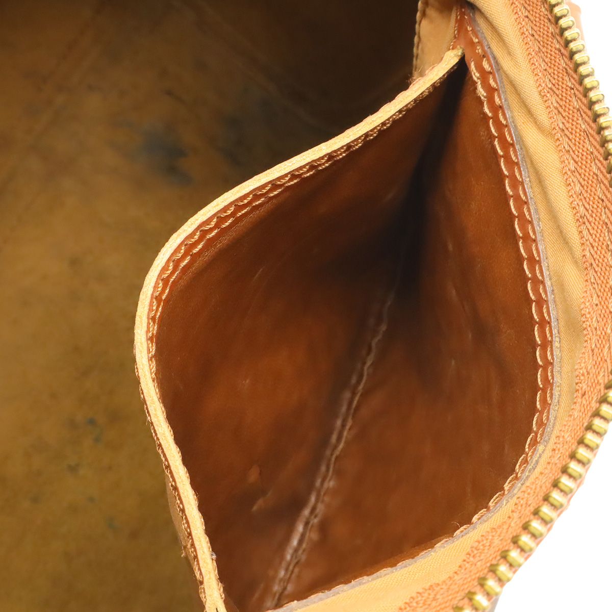 Louis Vuitton Epi Speedy 30 Mini Boston Bag Leather Kenya Brown Gold — view 7
