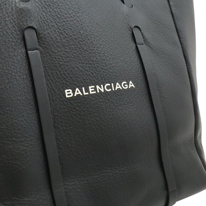 Balenciaga Everyday Tote S Logo Shoulder Bag Leather Black Pouch Mirror Out of — view 8