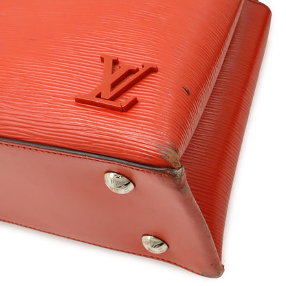 Louis Vuitton Epi Cles Veil PM 2-Way Shoulder Bag Coquelicot Silver — view 3