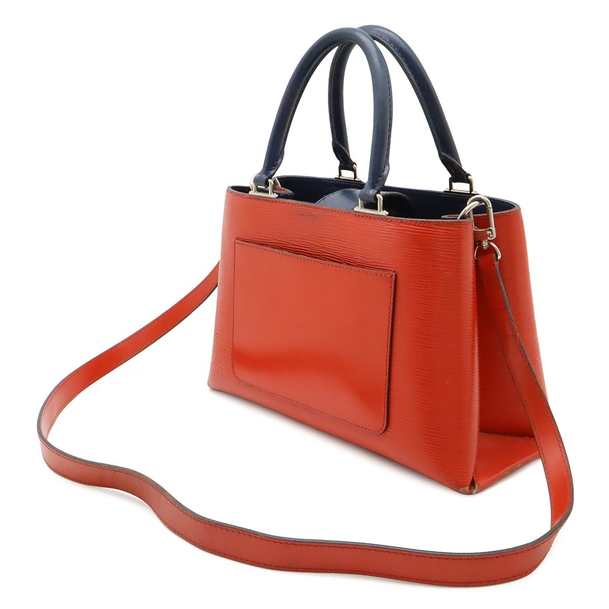Louis Vuitton Epi Cles Veil PM 2-Way Shoulder Bag Coquelicot Silver — view 2