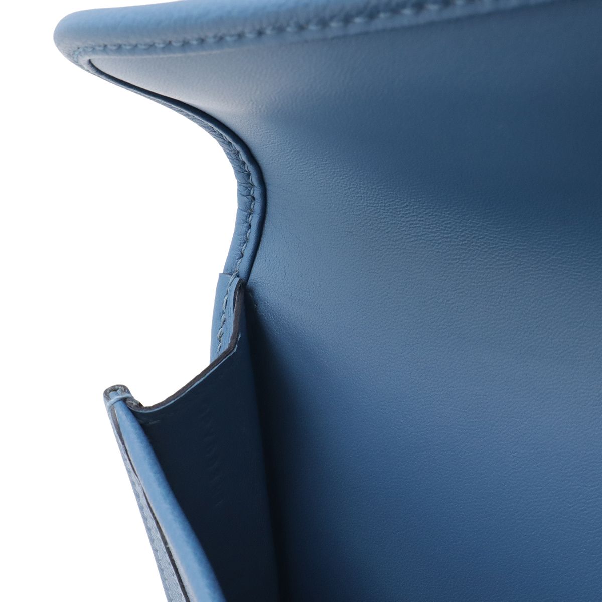 Hermes Jije Elan 29 Clutch Business Veau Epsom Blue — view 5