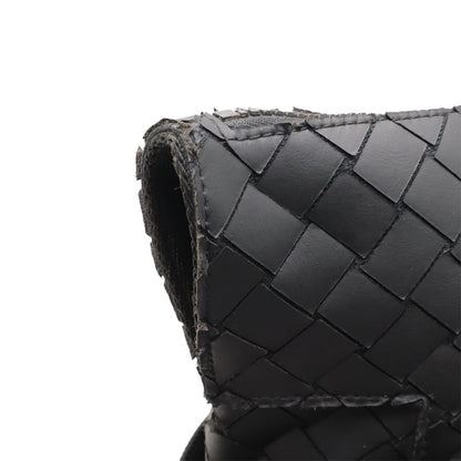 Bottega Veneta Intrecciato New Rubber Backpack Black — view 4
