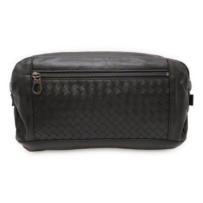 Bottega Veneta Intrecciato Belt Bag Leather Black