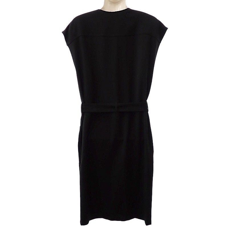 Celine Belt Army Dress Acetate Rayon Black 34 Travel — view 2