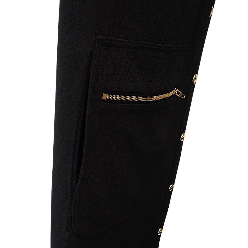 Celine Belt Army Dress Acetate Rayon Black 34 Travel — view 7