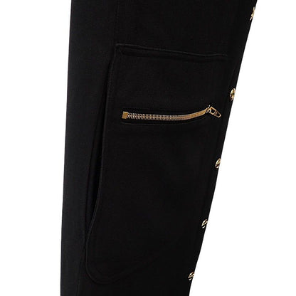 Celine Belt Army Dress Acetate Rayon Black 34 Travel — view 7