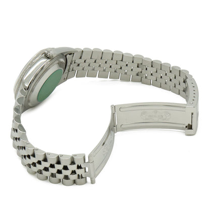Rolex Datejust Silver Dial 18k White Gold Bezel SS T Number Automatic Watch — view 7