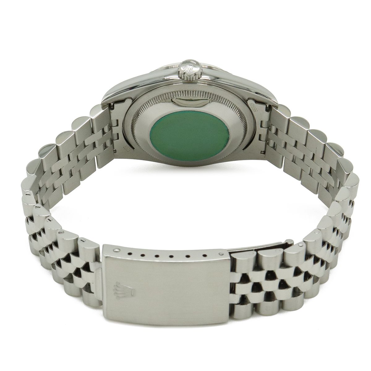 Rolex Datejust Silver Dial 18k White Gold Bezel SS T Number Automatic Watch — view 6