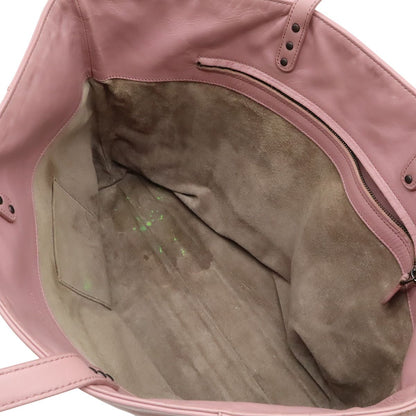 Bottega Veneta Tote Shoulder Bag Leather Pink Lavender — view 5