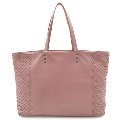 Bottega Veneta Tote Shoulder Bag Leather Pink Lavender