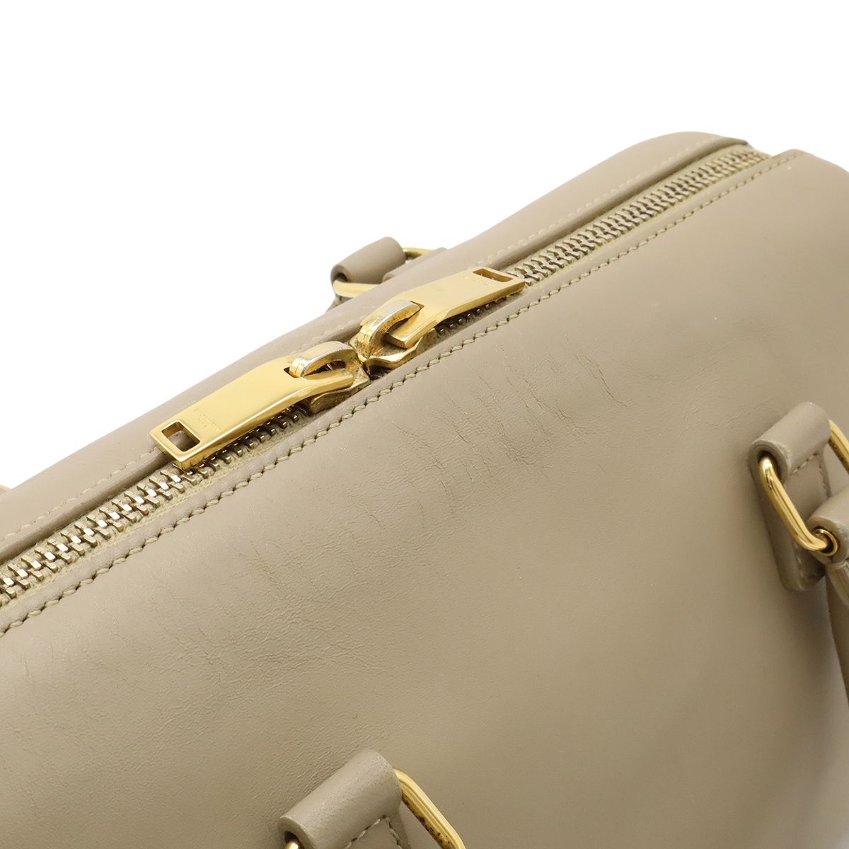 Saint Laurent Paris YSL Yves Baby Duffle Mini 2-Way Shoulder Bag Sand Beige — view 5