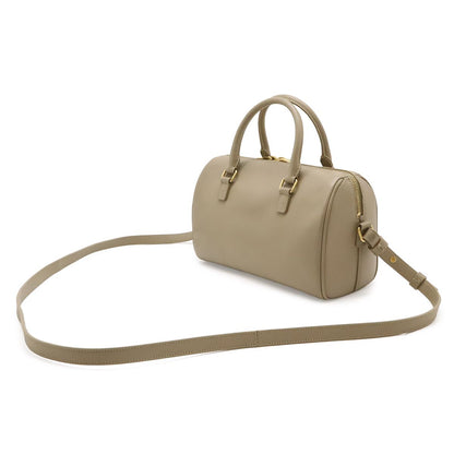 Saint Laurent Paris YSL Yves Baby Duffle Mini 2-Way Shoulder Bag Sand Beige — view 2