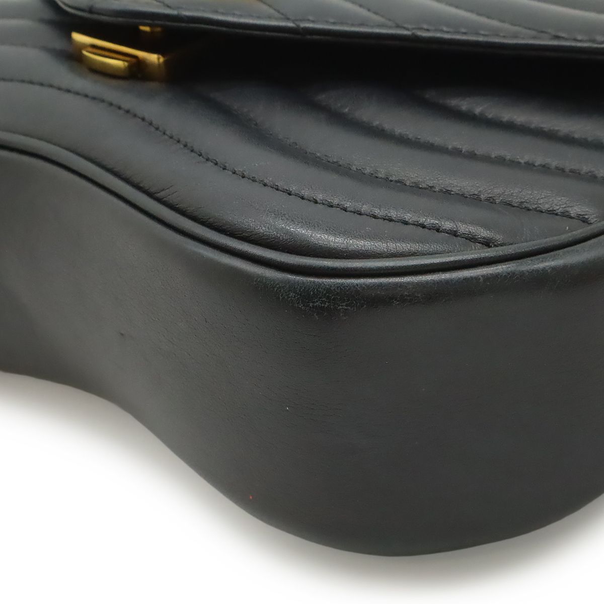 Louis Vuitton New Wave Chain MM Shoulder Bag Leather Noir Black — view 3