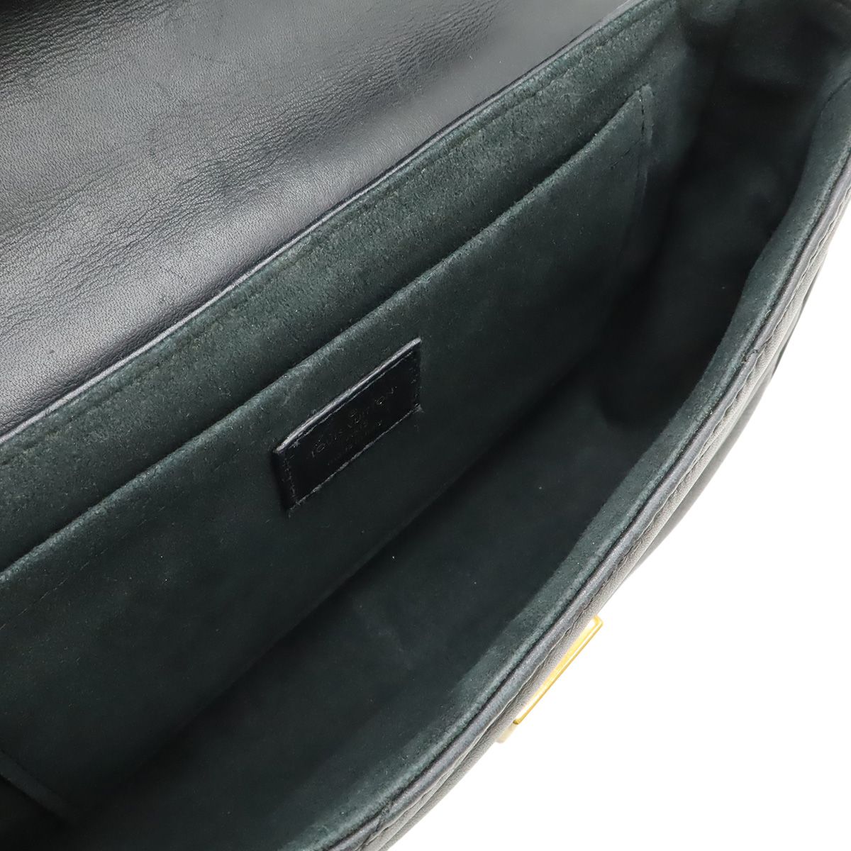 Louis Vuitton New Wave Chain MM Shoulder Bag Leather Noir Black — view 7