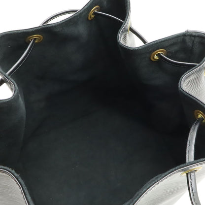 Louis Vuitton Epi Petit Noir Shoulder Bag Drawstring Black — view 4