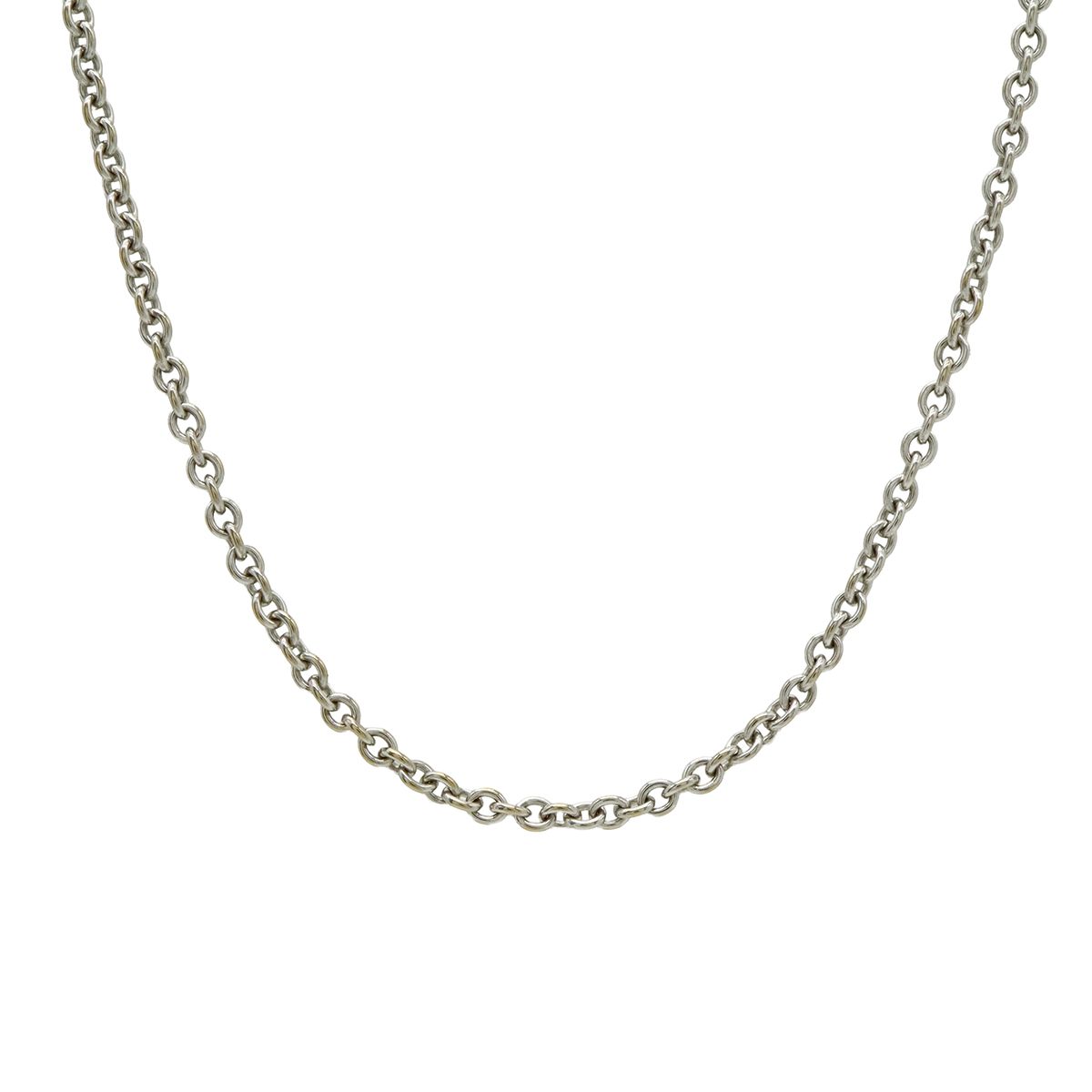 Cartier Forsa Chain Necklace 18k White Gold