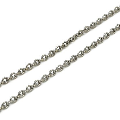 Cartier Forsa Chain Necklace 18k White Gold — view 3