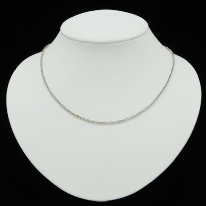 Cartier Forsa Chain Necklace 18k White Gold — view 5