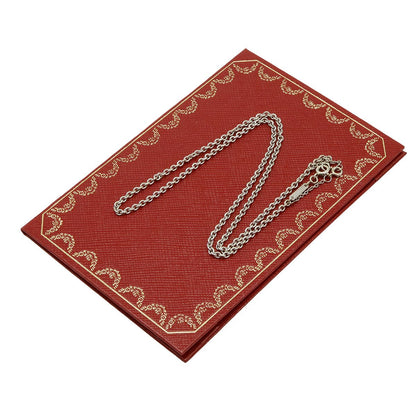 Cartier Forsa Chain Necklace 18k White Gold — view 6