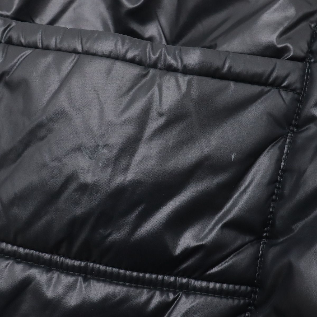 Bottega Veneta Spinner Shoulder Bag Nylon Leather Black — view 7