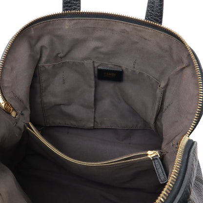 Fendi Chameleon Tote Leather Black Gold — view 6