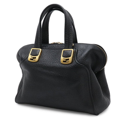 Fendi Chameleon Tote Leather Black Gold — view 2