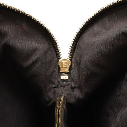 Fendi Chameleon Tote Leather Black Gold — view 9