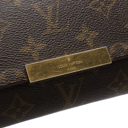 Louis Vuitton Monogram Favorite PM Shoulder Bag Crossbody 2-Way Clutch Pouch — view 4