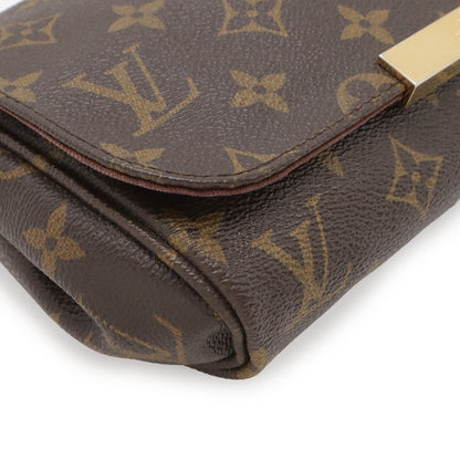 Louis Vuitton Monogram Favorite PM Shoulder Bag Crossbody 2-Way Clutch Pouch — view 3
