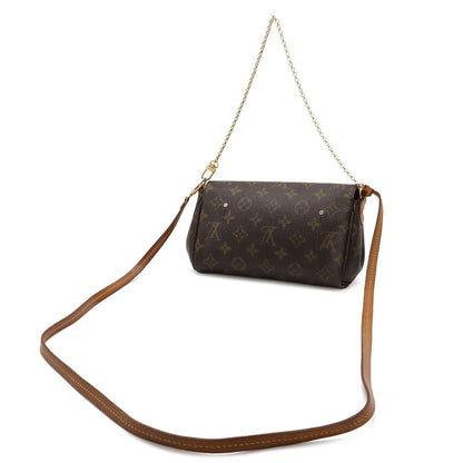 Louis Vuitton Monogram Favorite PM Shoulder Bag Crossbody 2-Way Clutch Pouch — view 2