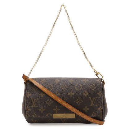 Louis Vuitton Monogram Favorite PM Shoulder Bag Crossbody 2-Way Clutch Pouch