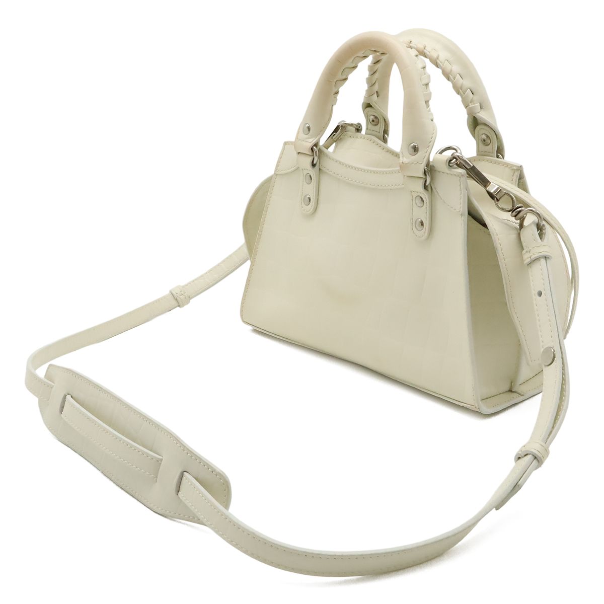 Balenciaga Neo Classic City Mini Bag 2-Way Croco — view 2