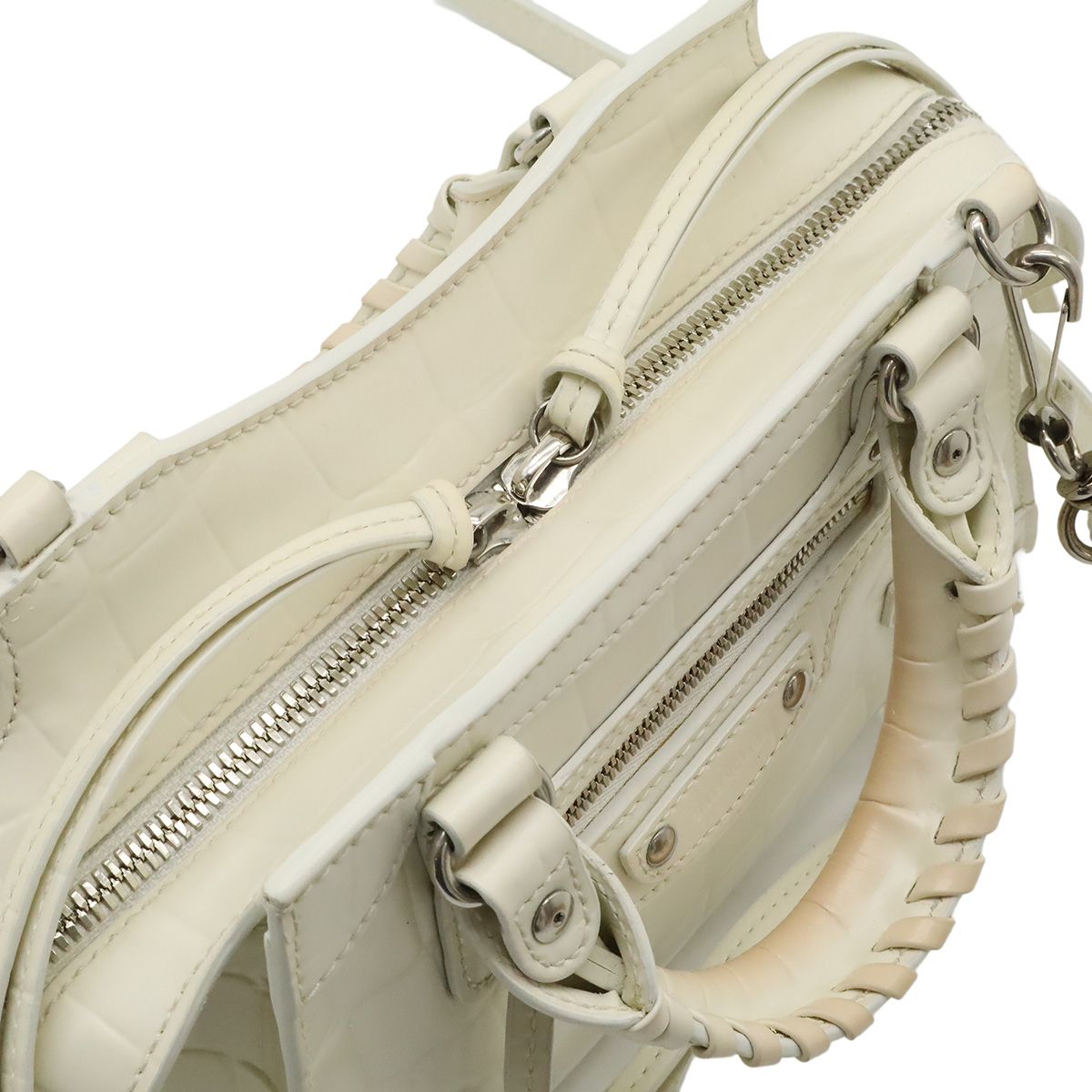 Balenciaga Neo Classic City Mini Bag 2-Way Croco — view 5