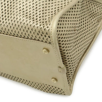 Chanel French Riviera CC Logo Mesh Perforated Tote Chain Shoulder Bag 2-Way — view 3