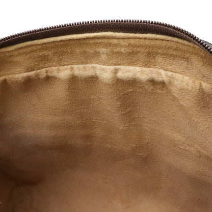 Gucci Vintage GG Plus Sherry Line Shoulder Bag Pochette Leather Beige Brown — view 7