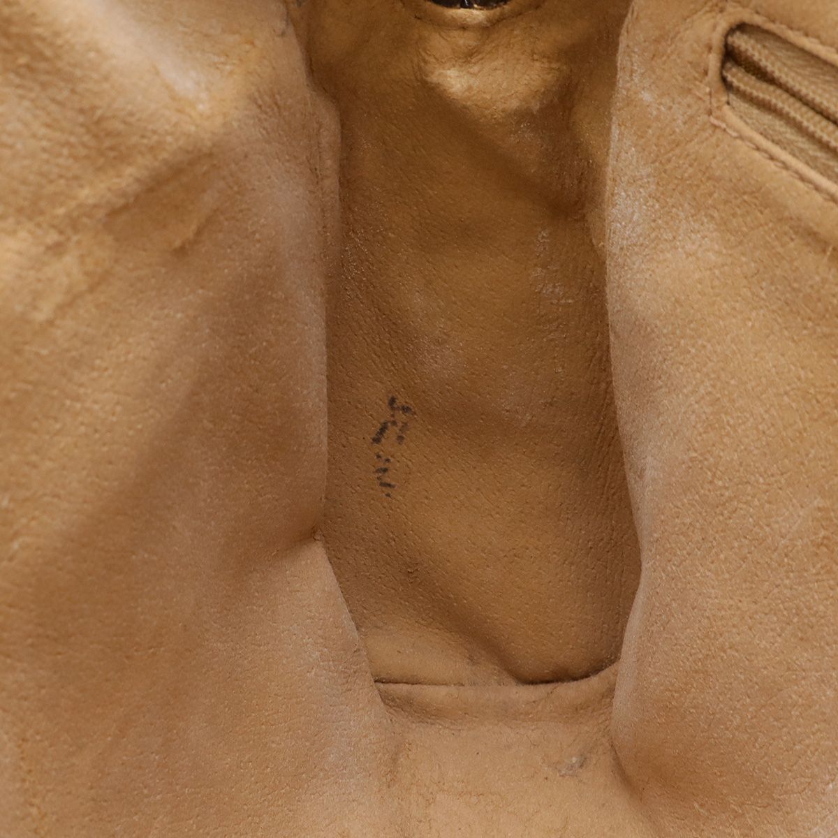 Gucci Vintage GG Plus Sherry Line Shoulder Bag Pochette Leather Beige Brown — view 8