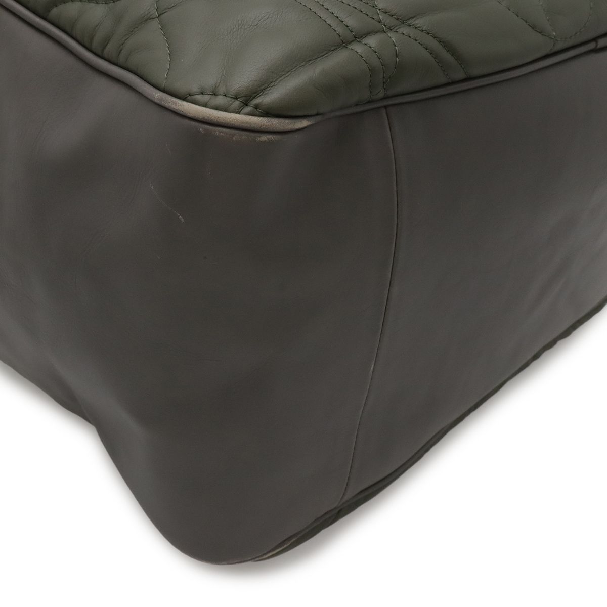 Bottega Veneta Shoulder Bag Crossbody Leather Khaki Green — view 3