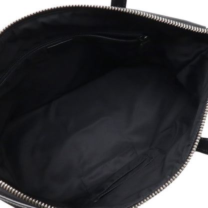 Gucci Sherry Line Webstripe Tote 2-Way Shoulder Bag Nylon Canvas Black — view 7