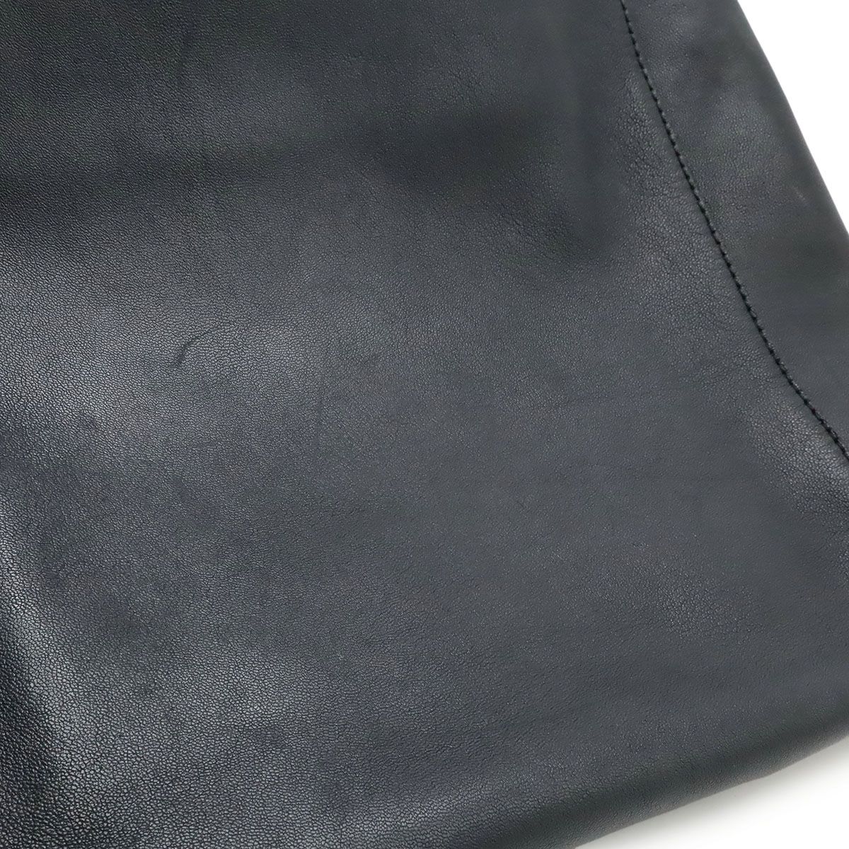 Celine Horizontal Cabas Tote Large Shoulder Bag Leather Black — view 9