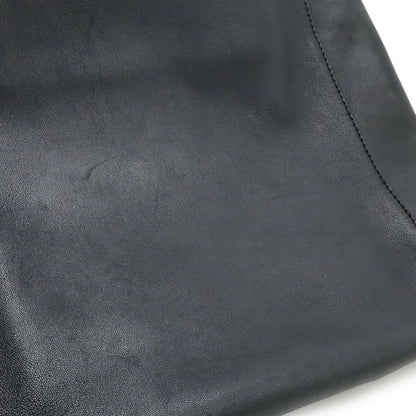 Celine Horizontal Cabas Tote Large Shoulder Bag Leather Black — view 9