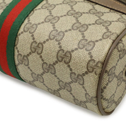 Gucci Vintage GG Plus Sherry Line Pochette Shoulder Bag Crossbody Beige Brown — view 3