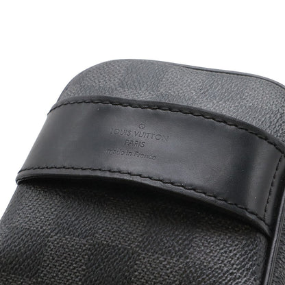 Louis Vuitton Damier Graphite Toilette Pouch Travel Clutch Handbag — view 5