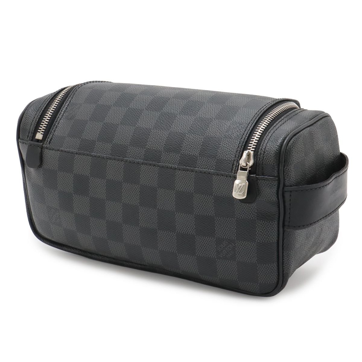 Louis Vuitton Damier Graphite Toilette Pouch Travel Clutch Handbag — view 2