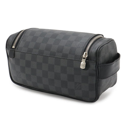 Louis Vuitton Damier Graphite Toilette Pouch Travel Clutch Handbag — view 2