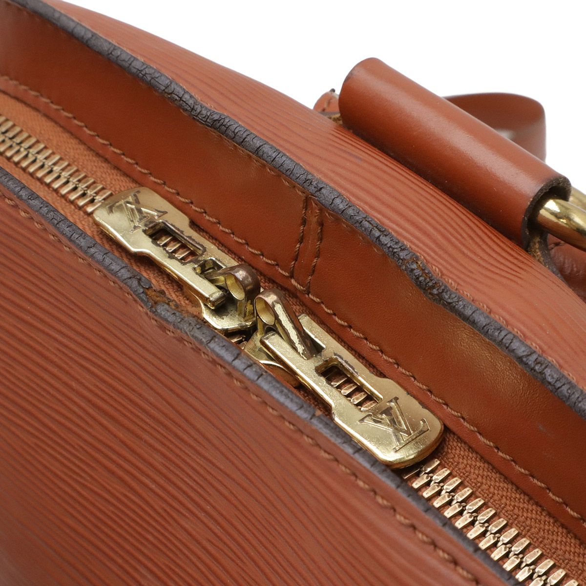 Louis Vuitton Epi Cobran Backpack Shoulder Bag Leather Kenya Brown — view 5