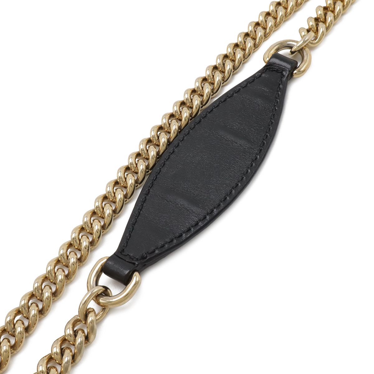 Gucci Micro Guccissima Emily Horsebit Chain Shoulder Bag Tassel Leather Black — view 4