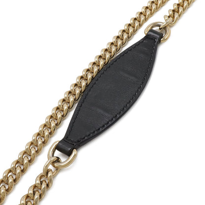 Gucci Micro Guccissima Emily Horsebit Chain Shoulder Bag Tassel Leather Black — view 4