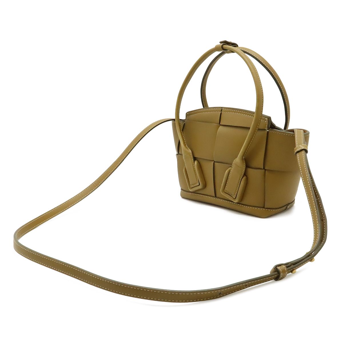 Bottega Veneta Maxi Intrecciato Mini the Arco 2-Way Shoulder Bag Leather — view 2